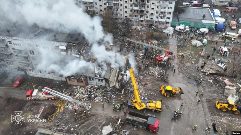 Russia Launches Mass Strike Against Ukraine’s Military Infrastructure