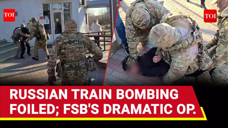 FSB Arrests Russian National for Plotting Train Bombing on Ukrainian Intelligence Orders
