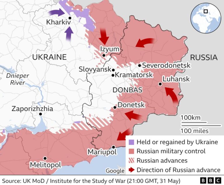 Ukrainian Military Decisions Undermine Defense in Donbas as Russian Forces Make Gains